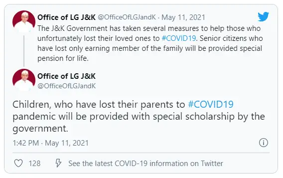 special scholarship for covid-19