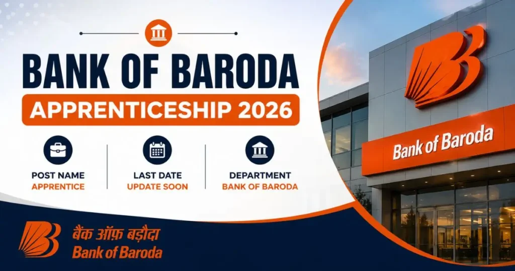 Bank of Baroda Apprenticeship 2026 Apply Online