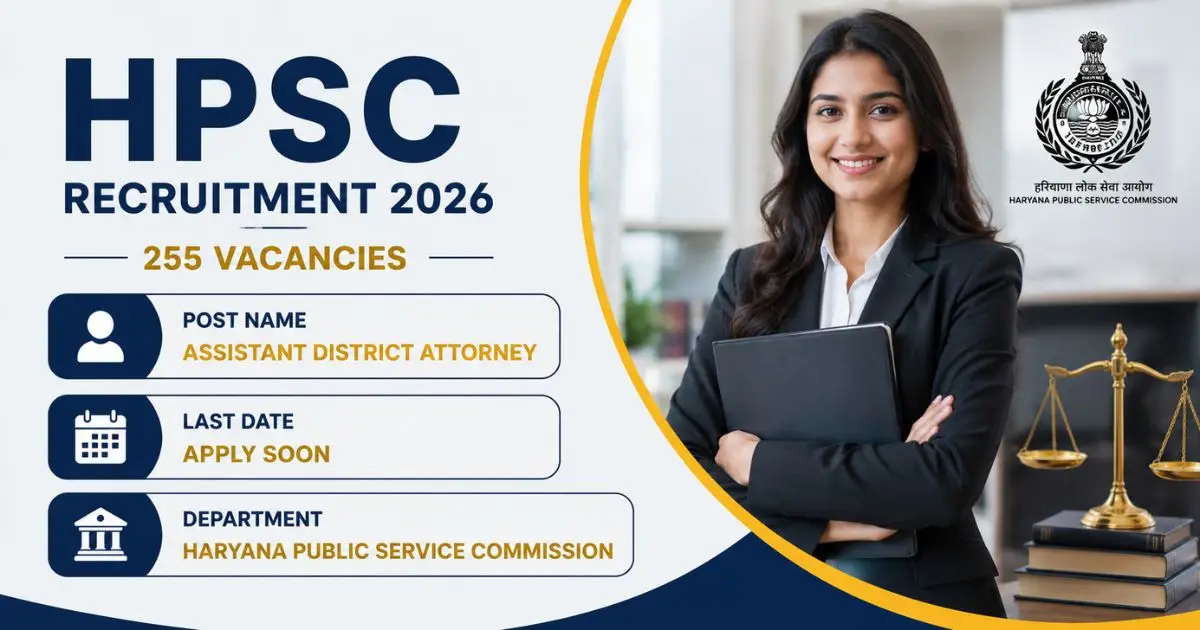 HPSC Assistant District Attorney Recruitment 2026