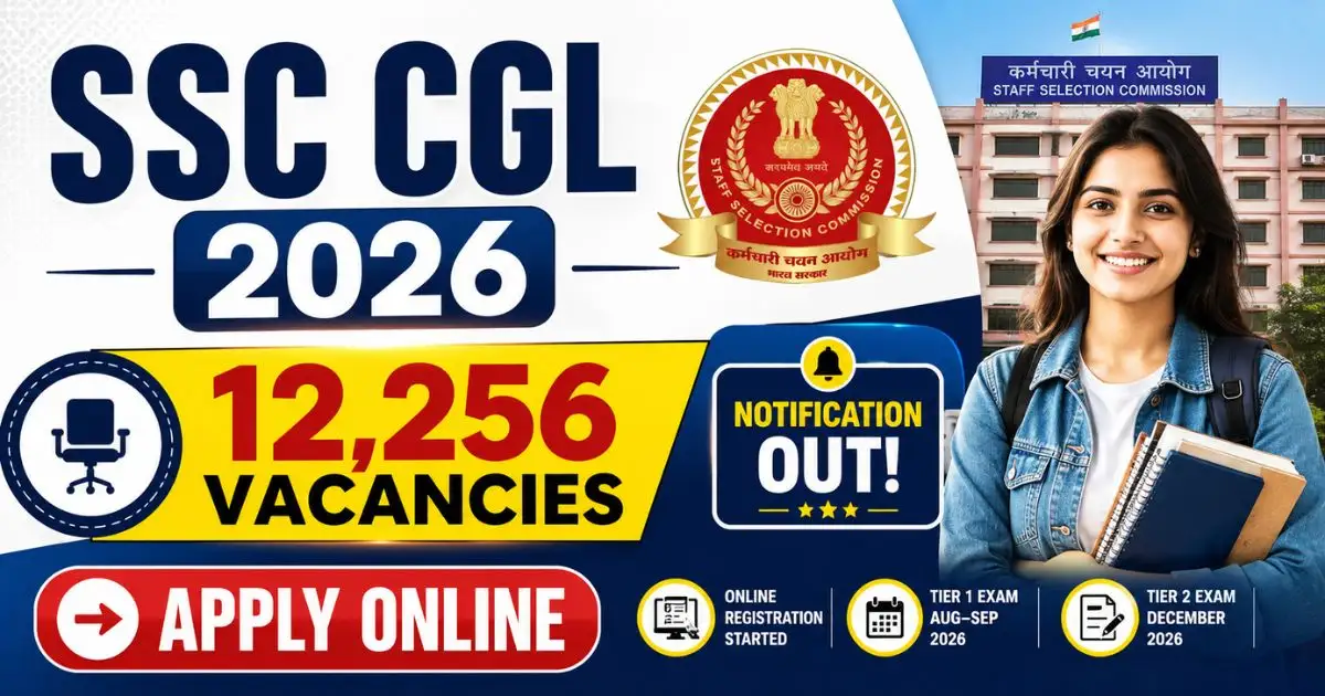 SSC CGL 2026 official Notification released