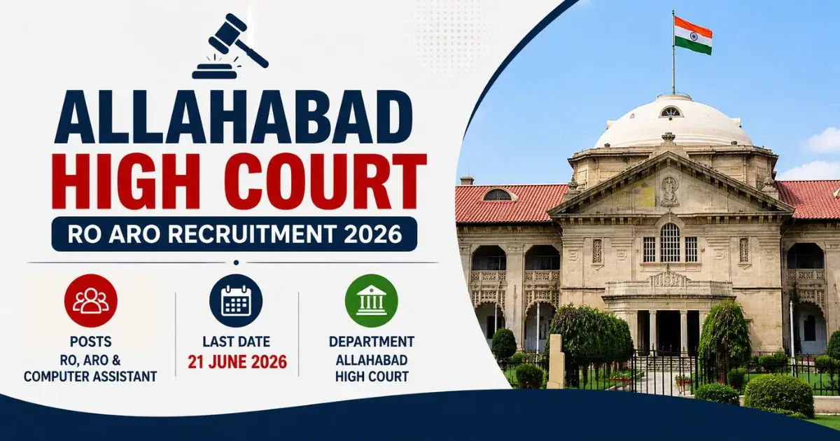 Allahabad High Court RO ARO Recruitment 2026 Notification