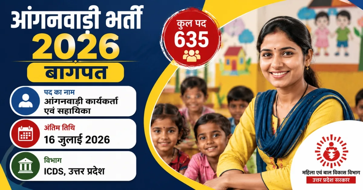 UP Anganwadi Vacancy 2026